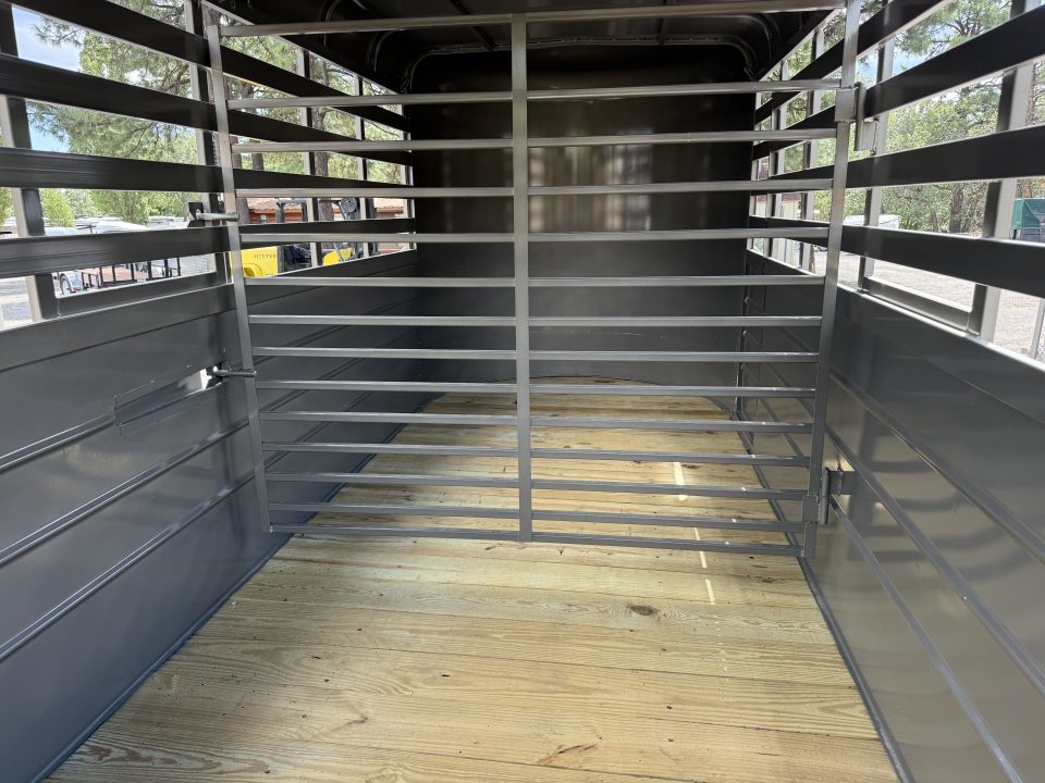 New 2026 W-W Trailer 6X16 All around Stock / Stock Combo Trailer