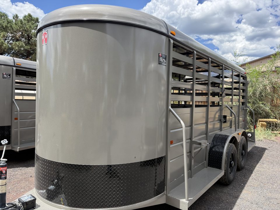 New 2026 W-W Trailer 6X16 All around Stock / Stock Combo Trailer