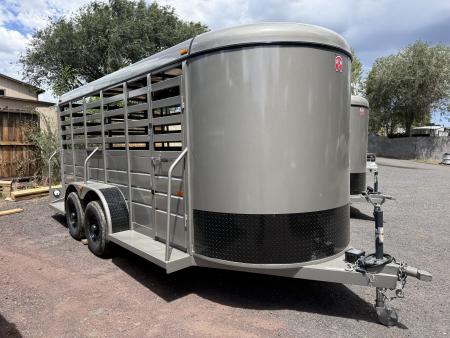 New 2026 W-W Trailer 6X16 All around Stock / Stock Combo Trailer