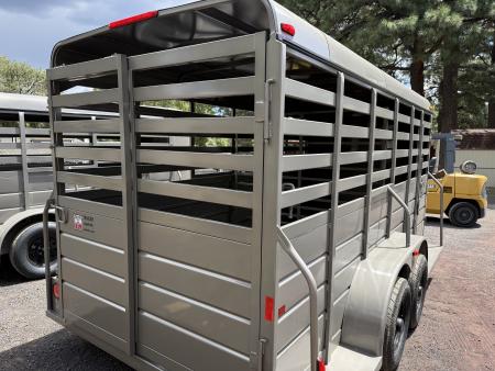 New 2026 W-W Trailer 6X16 All around Stock / Stock Combo Trailer