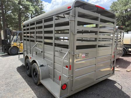New 2026 W-W Trailer 6X16 All around Stock / Stock Combo Trailer
