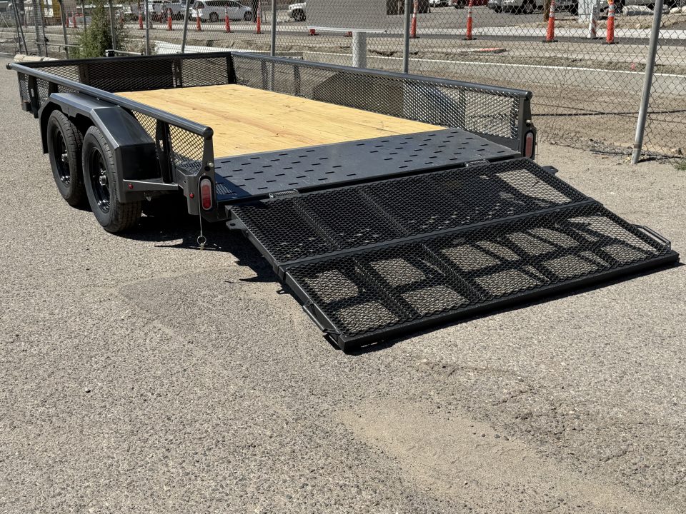 New 2027 Diamond C GTU 83"x14' - 7K UTV Utility Trailer