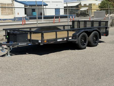 New 2027 Diamond C GTU 14' - 7K UTV Utility Trailer