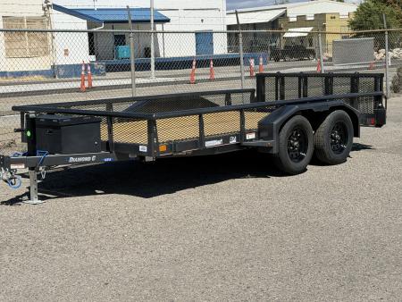 New 2027 Diamond C GTU 83"x14' - 7K UTV Utility Trailer