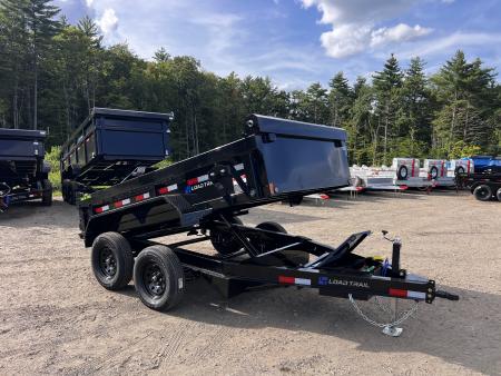 New 2027 LOAD TRAIL 6X10-DE Dump Trailer/ I BEAM Frame/ Ramps & Tarp kit / Spreader Gate- 7000gvw