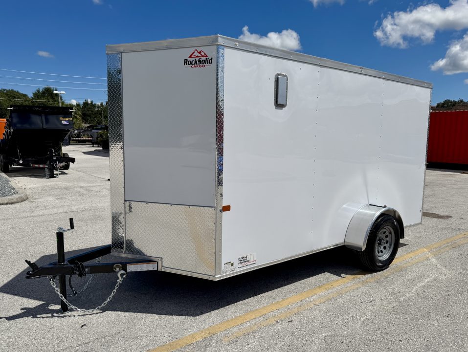New 2027 Rock Solid Cargo 6X12 3K Cargo/Enclosed Trailer