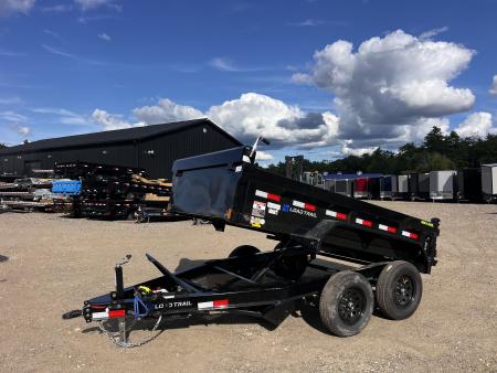 New 2027 LOAD TRAIL 6X10-DE Dump Trailer/ I BEAM Frame/ Ramps & Tarp kit / Spreader Gate- 7000gvw