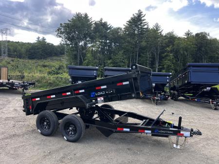 New 2027 LOAD TRAIL 6X12-DE Dump Trailer/ I BEAM Frame/ Ramps & Tarp kit / Spreader Gate- 9990gvw