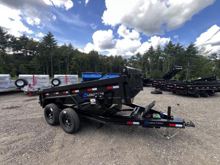 New 2027 LOAD TRAIL 6X12-DE Dump Trailer/ I BEAM Frame/ Ramps & Tarp kit / Spreader Gate- 9990gvw