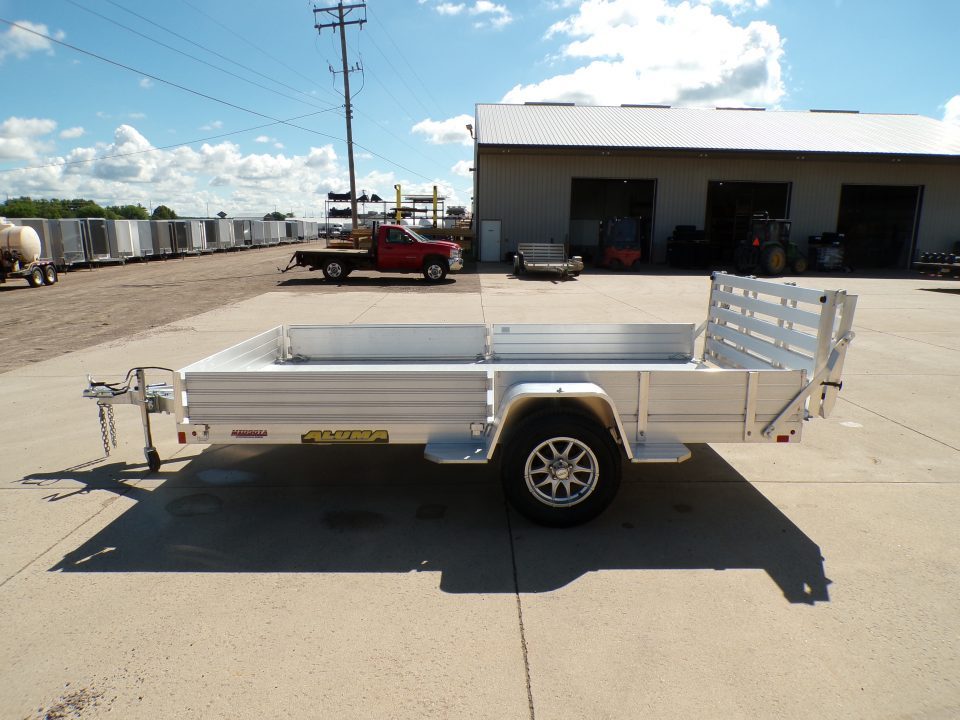 New *2027 Aluma 8112H SR Utility Trailer