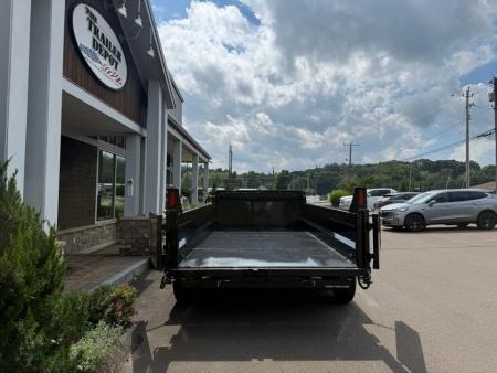 New SURE-TRAC 7' x 14' HEAVY DUTY TELESCOPIC DUMP TRAILER 14K