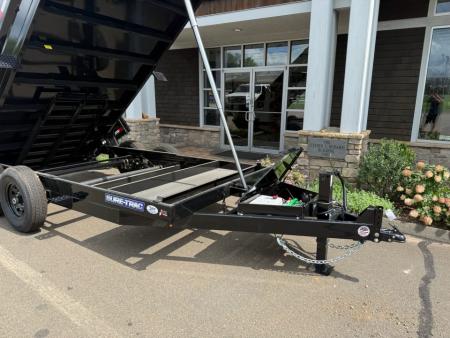 New SURE-TRAC 7' x 14' HEAVY DUTY TELESCOPIC DUMP TRAILER 14K