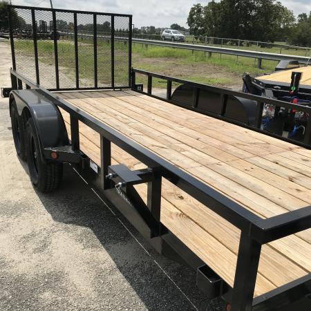 New 2026 Superior Manufacturing 76x16 Elite TA Utility Trailer