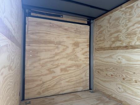 New 2026 Maximum Cargo Trailers 7X12TA Cargo / Enclosed Trailer *CHARCOAL W/ BLACK