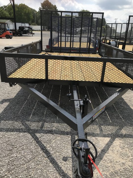 New 2026 Superior Manufacturing 76x10 Elite mesh sides Utility Trailer