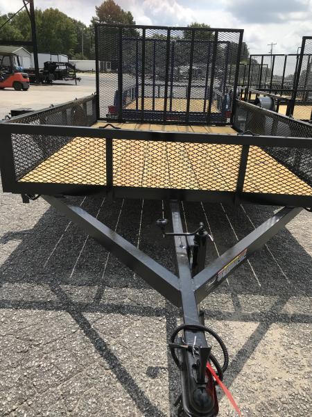 New 2026 Superior Manufacturing 76x10 Elite mesh sides Utility Trailer