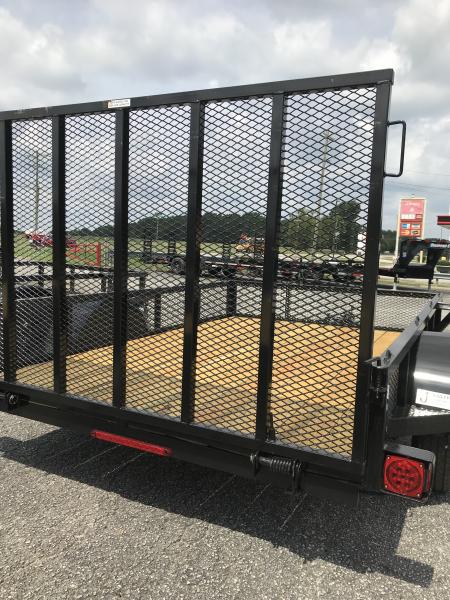 New 2026 Superior Manufacturing 76x10 Elite mesh sides Utility Trailer