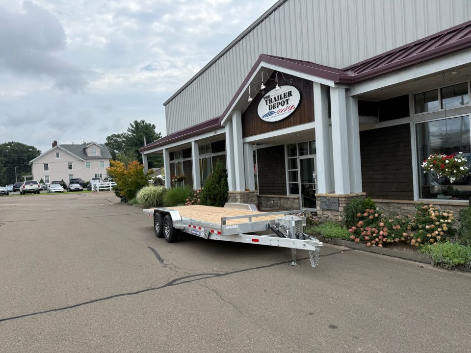New Sure-Trac 7' x 20' Aluminum Power Tilt Car Hauler 9.9K