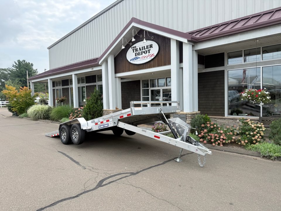 New Sure-Trac 7' x 20' Aluminum Power Tilt Car Hauler 9.9K