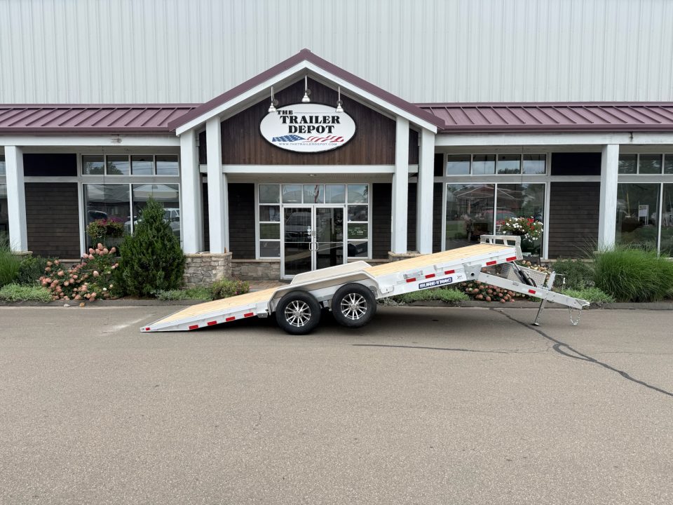 New Sure-Trac 7' x 20' Aluminum Power Tilt Car Hauler 9.9K