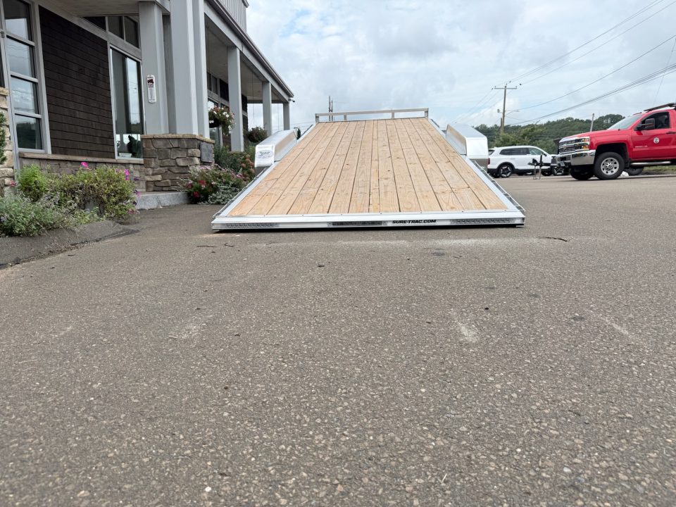 New Sure-Trac 7' x 20' Aluminum Power Tilt Car Hauler 9.9K