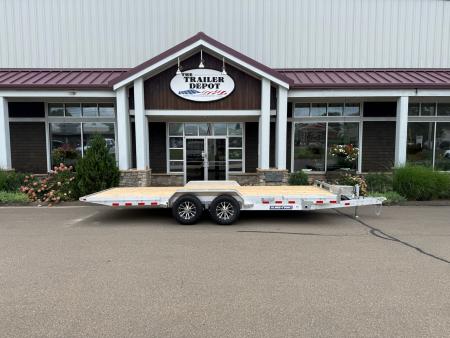 New Sure-Trac 7' x 20' Aluminum Power Tilt Car Hauler 9.9K