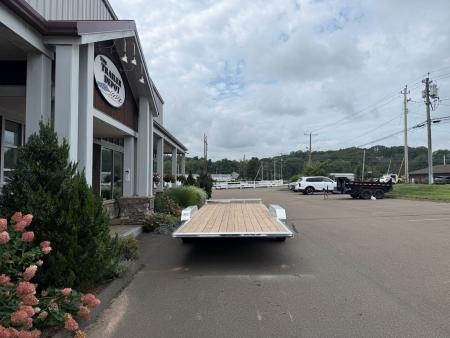New Sure-Trac 7' x 20' Aluminum Power Tilt Car Hauler 9.9K
