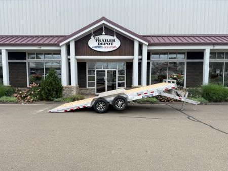 New Sure-Trac 7' x 20' Aluminum Power Tilt Car Hauler 9.9K