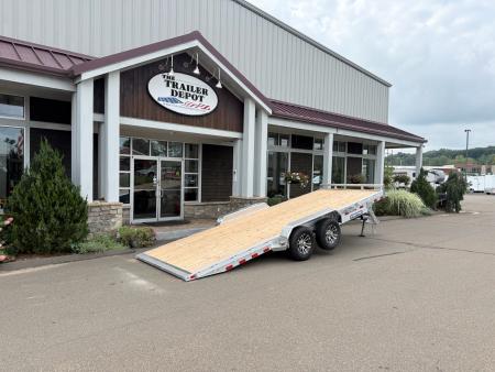 New Sure-Trac 7' x 20' Aluminum Power Tilt Car Hauler 9.9K