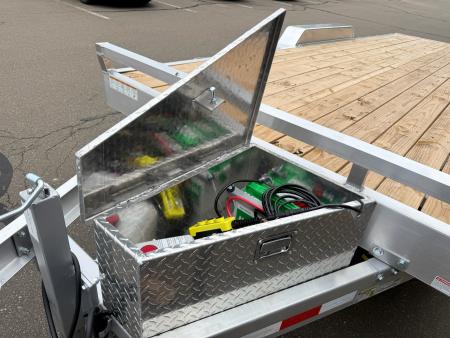 New Sure-Trac 7' x 20' Aluminum Power Tilt Car Hauler 9.9K
