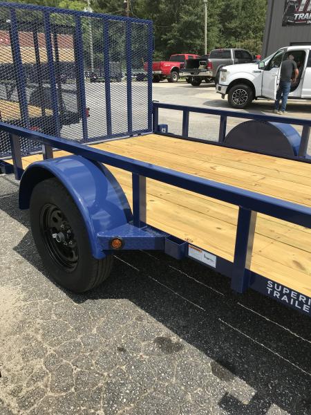 New 2026 Superior Manufacturing 76x12 Elite Utility Trailer