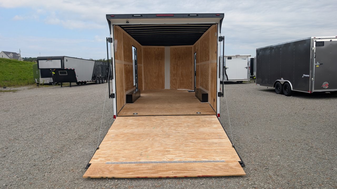 New 2027 Homesteader 8.5 x 20 HD SERIES Intrepid Car Hauler w/ EZ-EXIT DOOR (84" Inside)