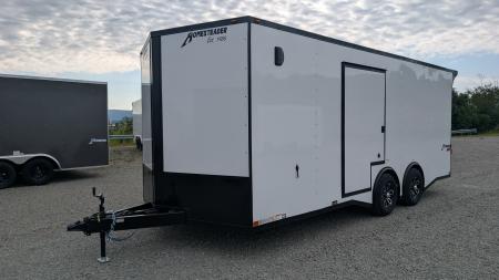 New 2027 Homesteader 8.5 x 20 HD SERIES Intrepid Car Hauler w/ EZ-EXIT DOOR (84" Inside)