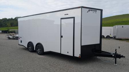 New 2027 Homesteader 8.5 x 20 HD SERIES Intrepid Car Hauler w/ EZ-EXIT DOOR (84" Inside)