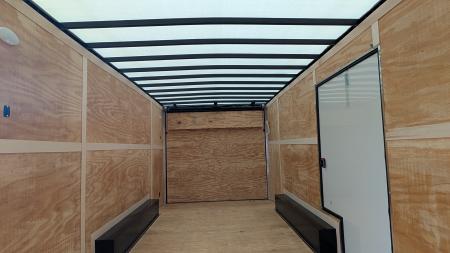 New 2027 Homesteader 8.5 x 20 HD SERIES Intrepid Car Hauler w/ EZ-EXIT DOOR (84" Inside)