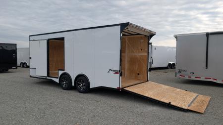 New 2027 Homesteader 8.5 x 20 HD SERIES Intrepid Car Hauler w/ EZ-EXIT DOOR (84  Inside)