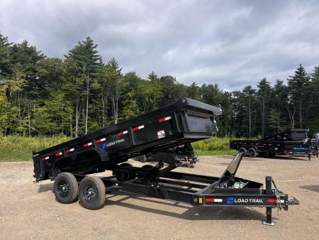 New 2027 Load Trail 7x16 Dump Trailer-HD/ 24  Sides/ 8  I beam frame/ Tarp kit & Ramps - 14k GVW