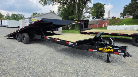 New 2027 Cam Superline 8.5X26 DECKOVER SPLIT TILT Tilt Trailer