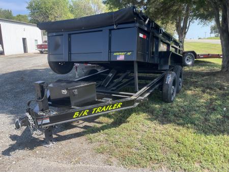 New 2026 B/R Trailers 12' 14k Dump Trailer