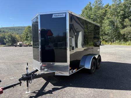 New 2027 Haulmark Passport Deluxe 6x12 Tandem Axle 6'6" Interior Height Cargo / Enclosed Trailer with Ramp Door