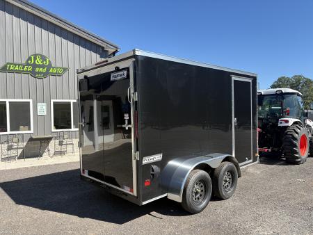 New 2027 Haulmark Passport Deluxe 6x12 Tandem Axle 6'6" Interior Height Cargo / Enclosed Trailer with Ramp Door