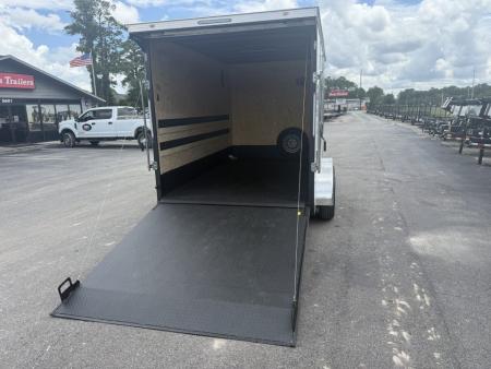 New TX7X12TA3 TEXAS TRAILERS 7' X 12' CARGO / ENCLOSED TRAILER W/ STP PACKAGE & CUSTOM OPTIONS