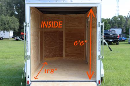 New 2027 6X12 ANVIL Cargo Trailer