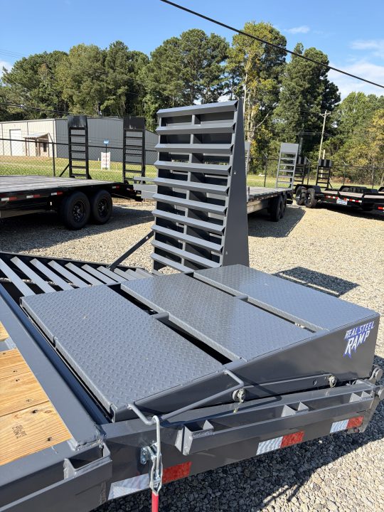 New 2027 Triple Crown Heavy Duty 35' Gooseneck Equipment Trailer, 17,500K GVWR, Mega Ramps, Spare