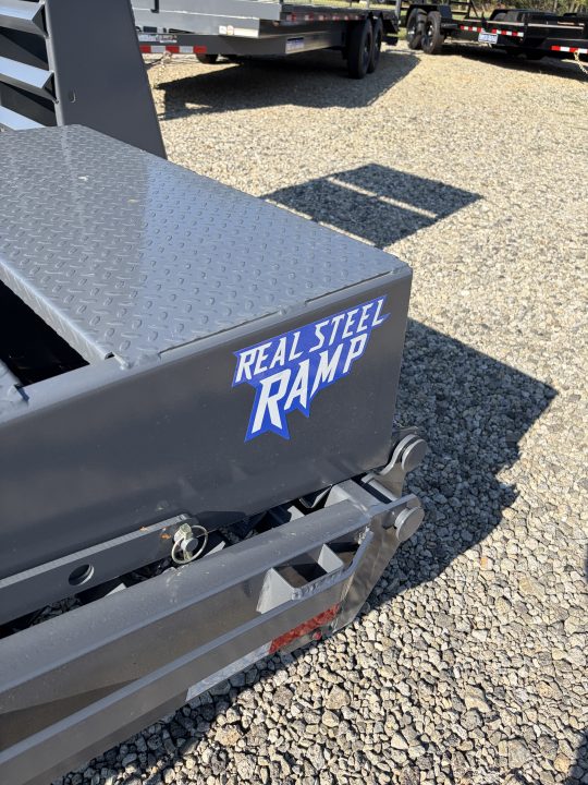 New 2027 Triple Crown Heavy Duty 35' Gooseneck Equipment Trailer, 17,500K GVWR, Mega Ramps, Spare
