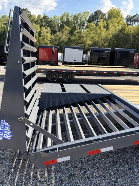 New 2027 Triple Crown Heavy Duty 35' Gooseneck Equipment Trailer, 17,500K GVWR, Mega Ramps, Spare
