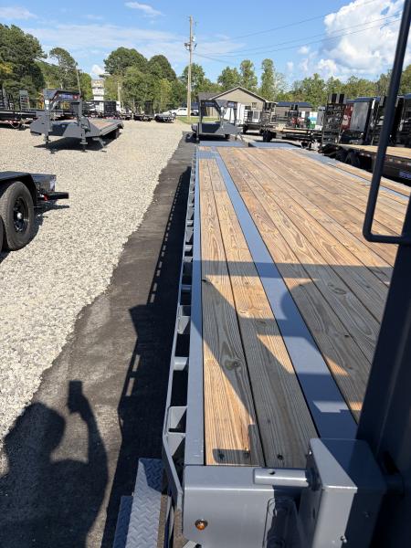 New 2027 Triple Crown Heavy Duty 35' Gooseneck Equipment Trailer, 17,500K GVWR, Mega Ramps, Spare