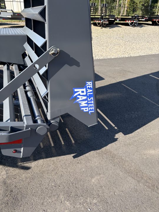 New 2027 Triple Crown Heavy Duty 30' Gooseneck Equipment Trailer, 17,500K GVWR, Mega Ramps, Spare