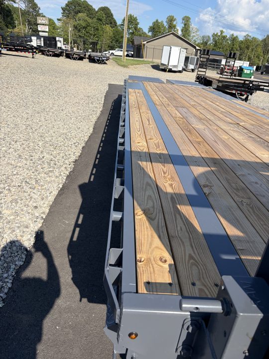 New 2027 Triple Crown Heavy Duty 30' Gooseneck Equipment Trailer, 17,500K GVWR, Mega Ramps, Spare