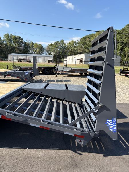 New 2027 Triple Crown Heavy Duty 30' Gooseneck Equipment Trailer, 17,500K GVWR, Mega Ramps, Spare